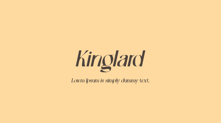 Kinglard Font