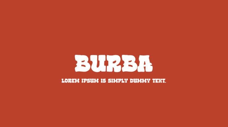 burba Font