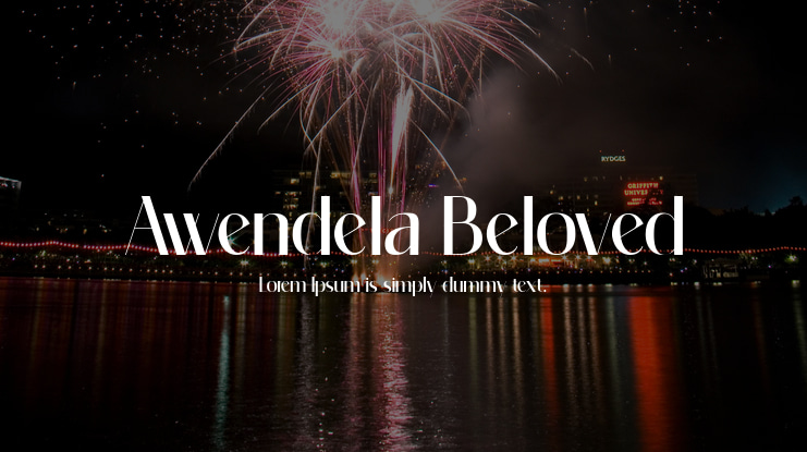 Awendela Beloved Font