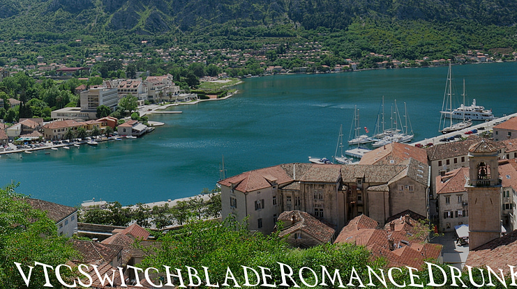 VTC Switchblade Romance Font Family