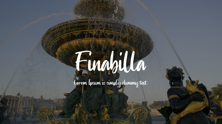 Finabilla Font