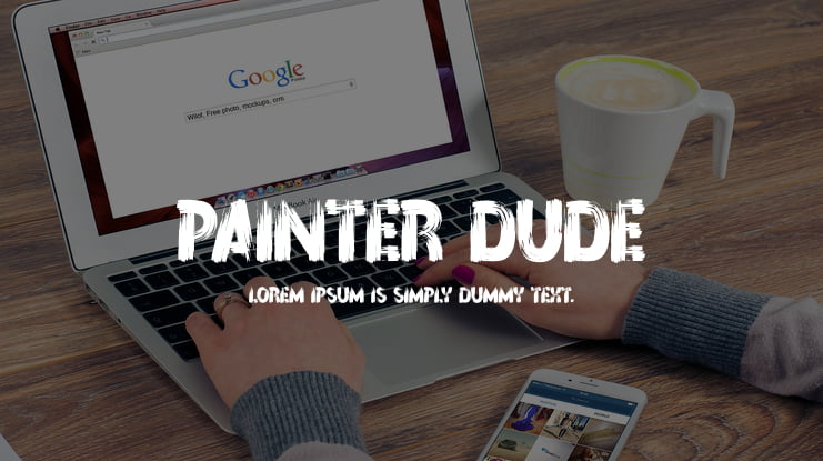 Painter Dude Font