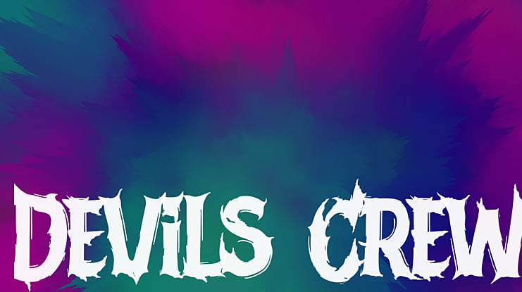 Devils Crew Font