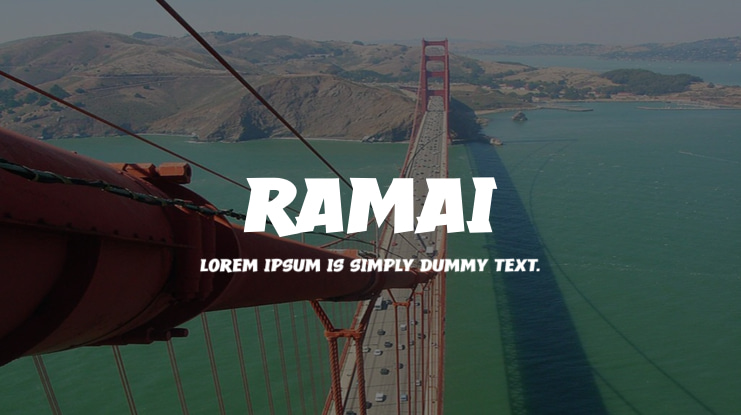 Ramai Font