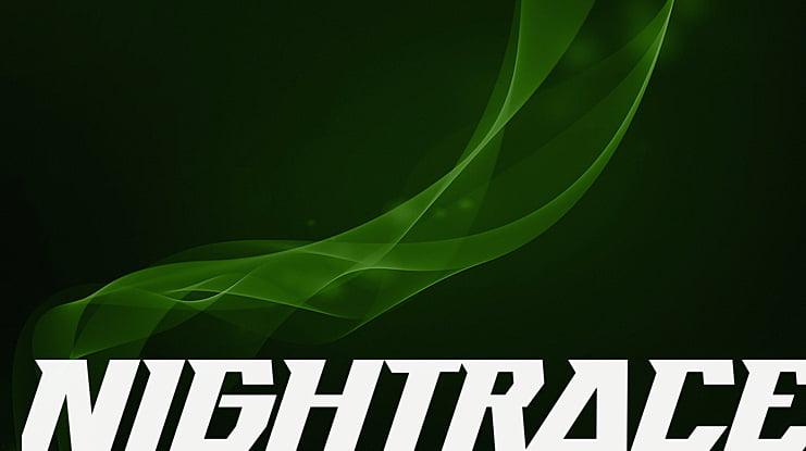 Nightrace Font