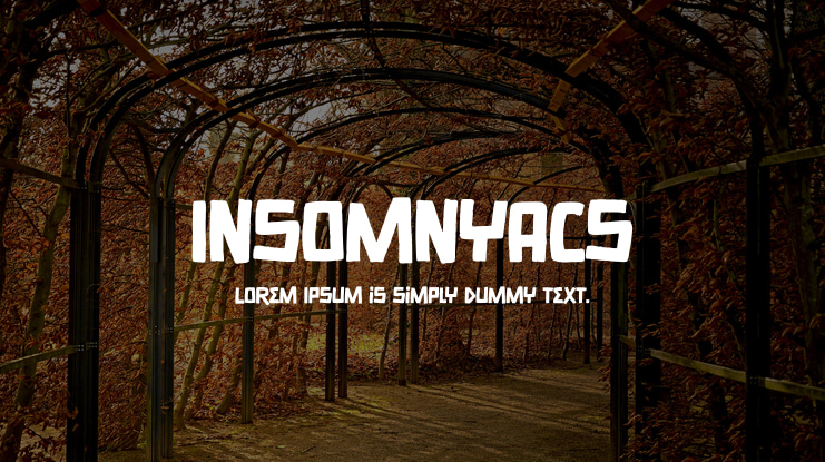 Insomnyacs Font