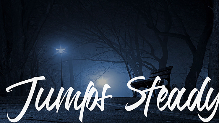 Jumps Steady Font
