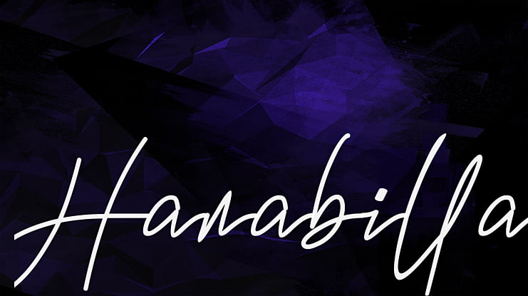 Hanabilla Font