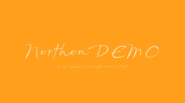 Northon DEMO Font