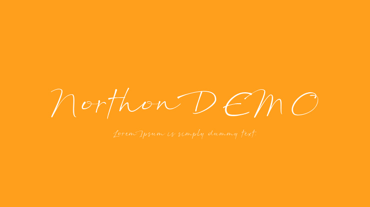 Northon DEMO Font