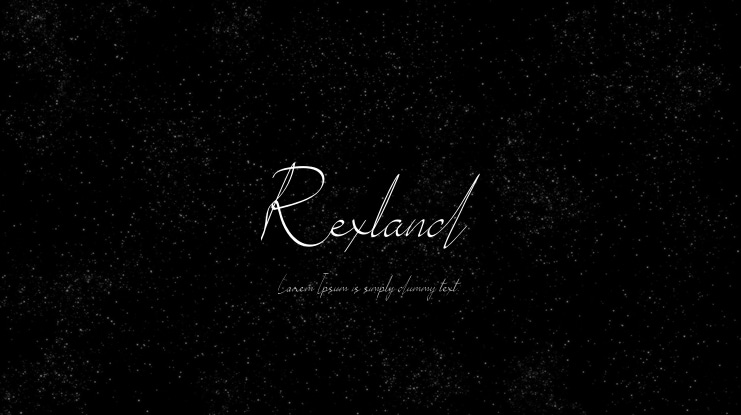Rexland Font