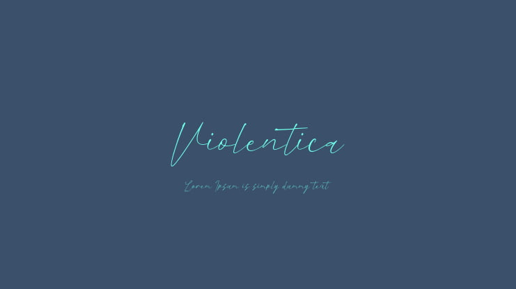 Violentica Font