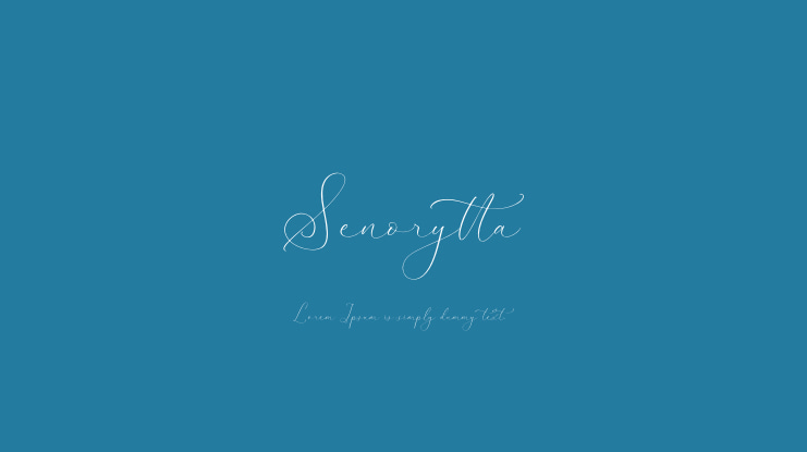 Senorytta Font