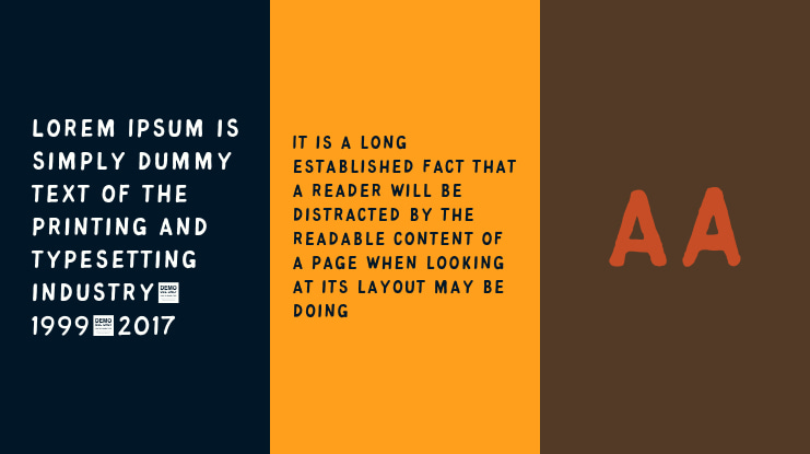 Jitter Bug - Demo Font