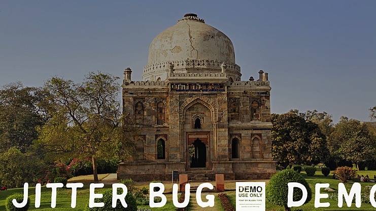 Jitter Bug - Demo Font