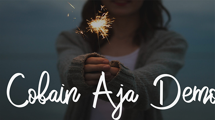 Cobain Aja Demo Font
