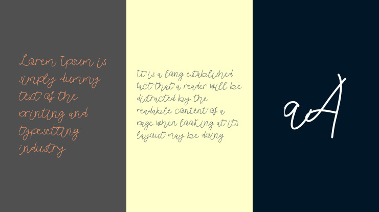 Anindya Meita Demo Font