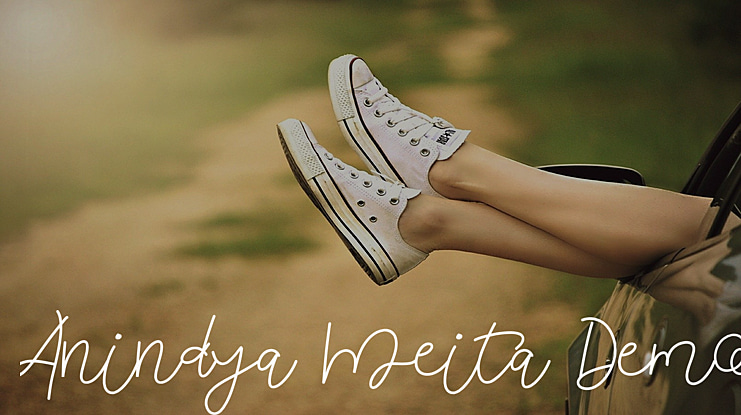 Anindya Meita Demo Font