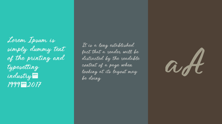 Mount Royal - Demo Font