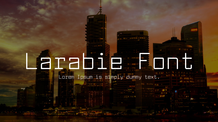 Larabie Font