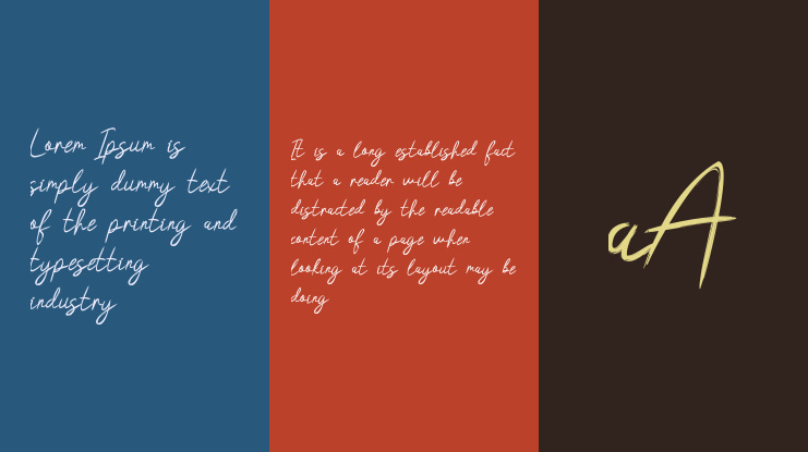 Hasita Hillary Demo Font