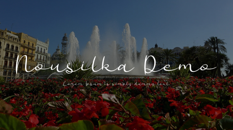 Nousilka Demo Font