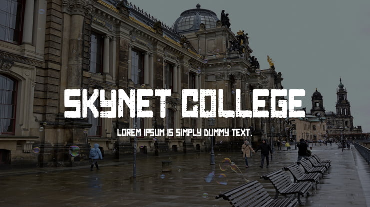 Skynet College Font