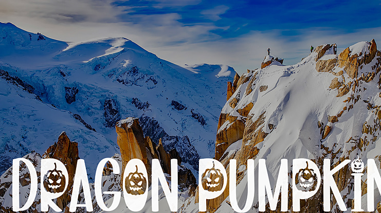 Dragon Pumpkin Font