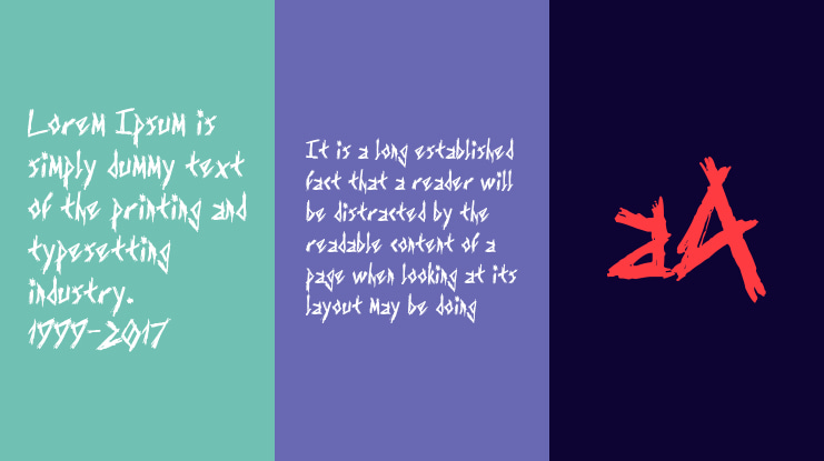 Screaming Chocolate Guy Font