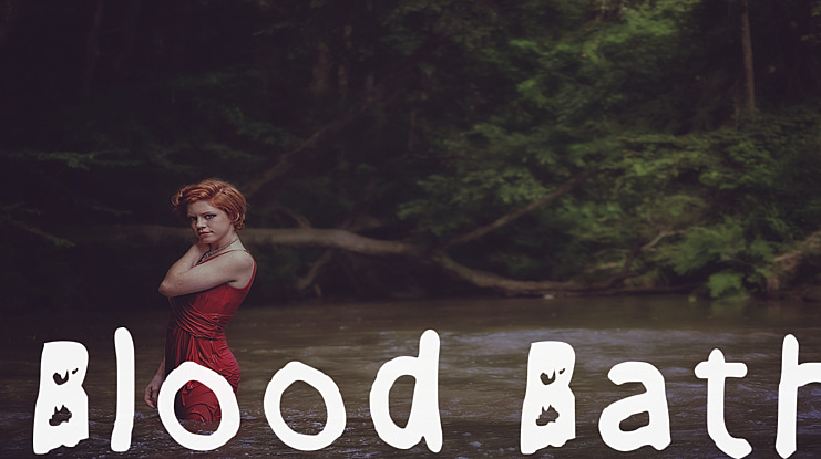 Blood Bath Font
