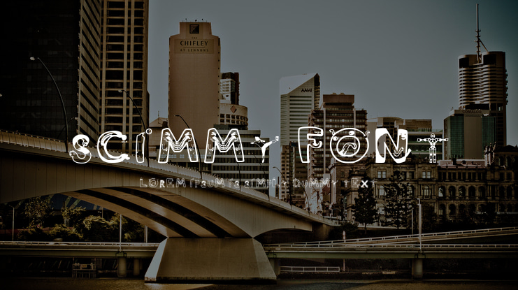 Scimmy Font