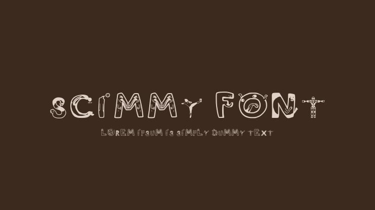 Scimmy Font