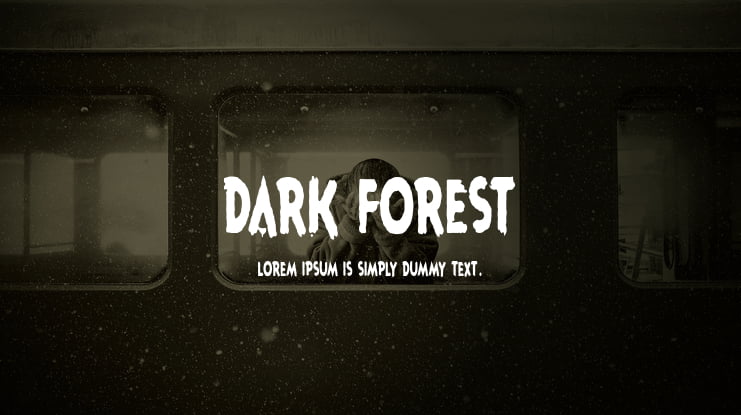 Dark Forest Font