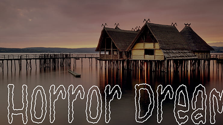 Horror Dream Font