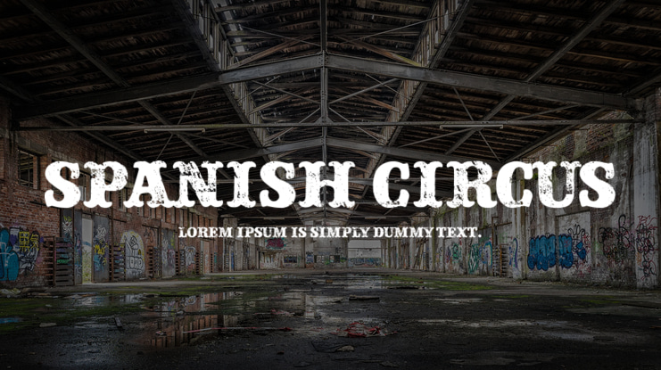 Spanish Circus Font