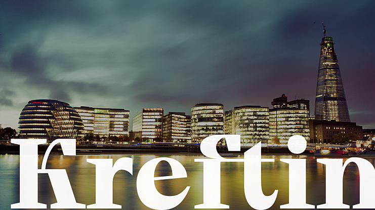 Kreftin Font