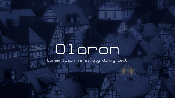 Oloron Font