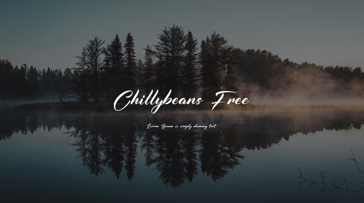 Chillybeans Free Font