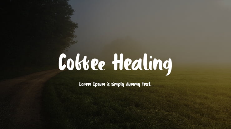 Coffee Healing Font Family