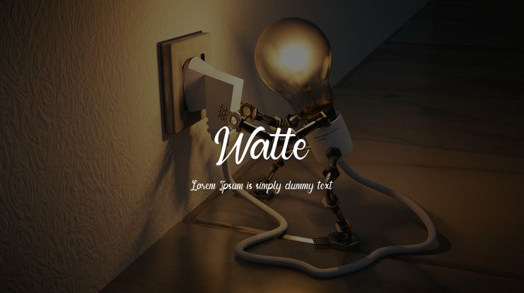 Watten Font