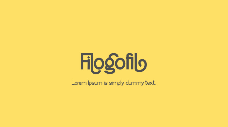 Filogofil Font