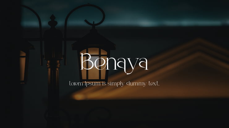 Benaya Font