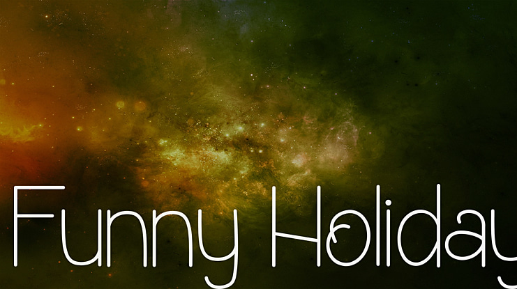 Funny Holiday Font