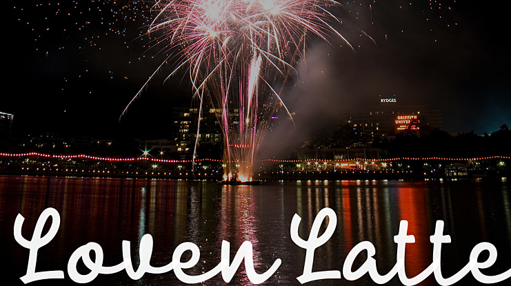 Loven Latte Font