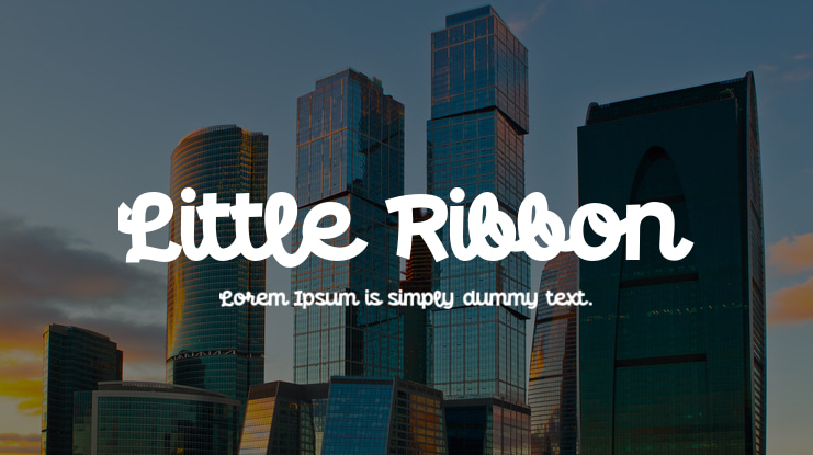 Little Ribbon Font