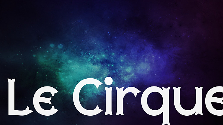 Le Cirque Font