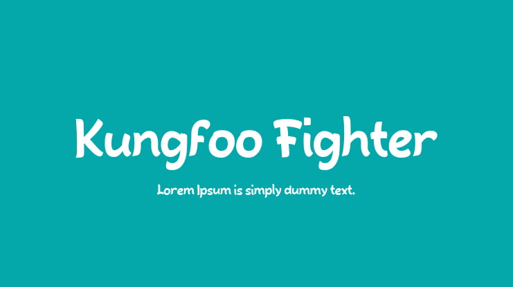 Kungfoo Fighter Font