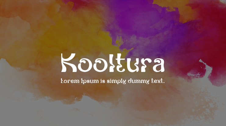Kooltura Font