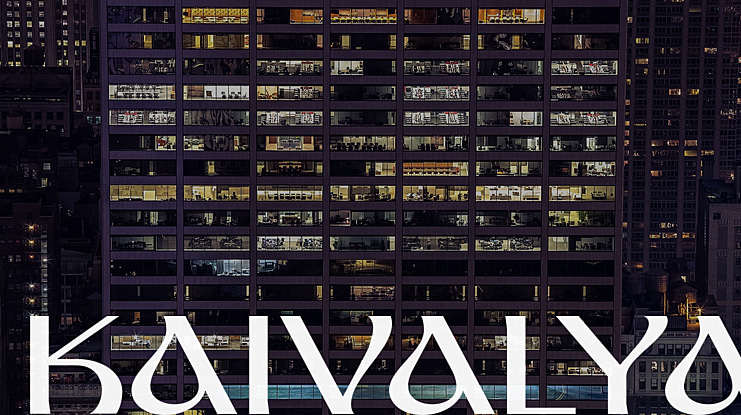 KAIVALYA Font