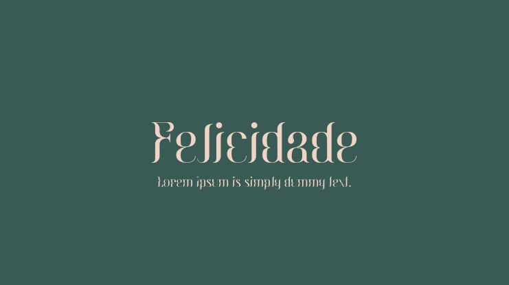 Felicidade Font